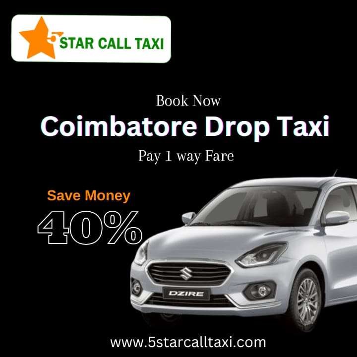 coimbatore drop taxi