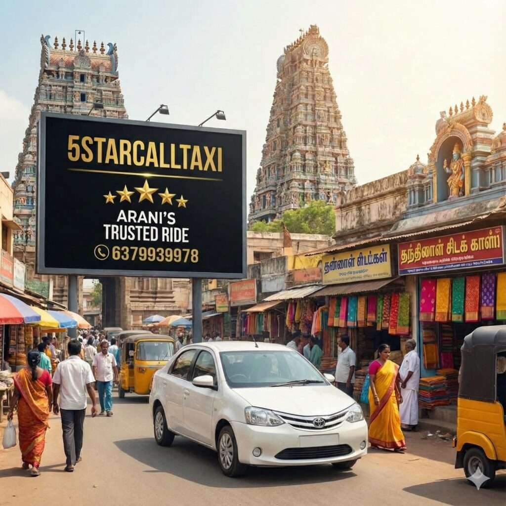 arani to chennai drop taxi